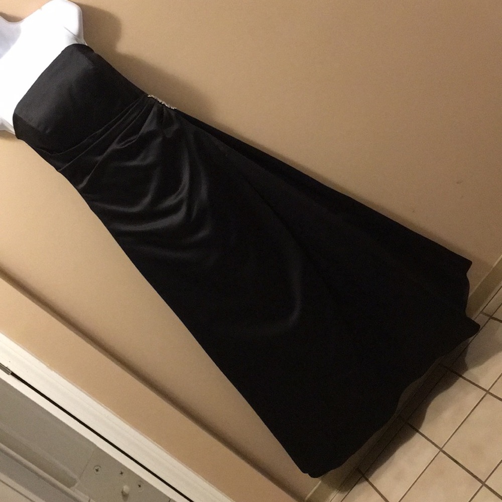 David’s Bridal Satin Gown🎉 prom dress wedding